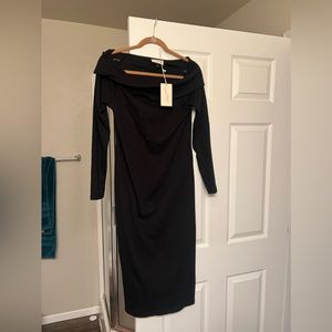 Large off the shoulder dress